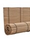 Brown Bamboo Roller Blinds 100 x 160 cm - 3