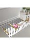 Bath Mat, Soft Bathroom Rug, Non-Slip Dot Backing, Washable - 60X100