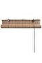 Brown Bamboo Roller Blinds 140 x 160 cm - 4