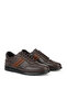 , Men's Genuine Leather Sneaker 1611002Z650 Brown - 2