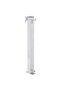 Garden Water Column 60 cm Stainless Steel Square - 4