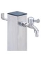 Garden Water Column 100 cm Stainless Steel Square - 5