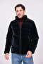 Men's Black Winter Nova Fabric Water and Windproof Detachable K Hooded Puffer Jacket with Inner Pocket - 3