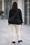 Women's Plus Size Oversized Basic Blouse - 3