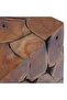 Stools 2 pcs Brown 40x40x45 cm Solid Teak Wood - 6