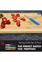 Select Paring Knife Set, 2.5 inch blade 6 inch in length 4 piece set, Assorted - 5