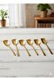 Set of 6 Dessert Spoons & Ice Cream Scoops Stainless Steel