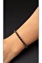 Bensei Steel Chain Wrap, Black Color Adjustable Bracelet