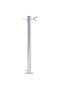 Garden Water Column 60 cm Stainless Steel Round - 2