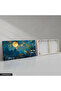 Gold Deer and Moon One Piece Canvas - Canvas Painting - 5