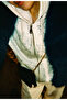 Star Detail Full Stone Unisex Hoodie - 2