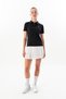 Regular Women's Polo Neck Black T-Shirt