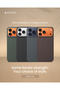 Case for iPhone 17 Pro Premium Aramid Fiber (Kevlar), Raised Camera & Screen Edges | Black - 7