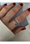 Limited Edition - Zircon Stone Bottom Adjustable Women's Ring - 2