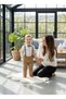 Baby Boy & Child Suspender Trousers with Bow Tie 3-Piece Special Occasion Set - 3