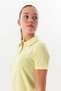 Regular Women's Polo Neck Light Green T-Shirt - 6