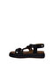 262020 Genuine Leather Wedge Heel Women's Sandals - 4