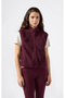 Polar Vest Claret Red Women's Vest - 118051-Rs522
