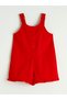 Lcw Kids Red Girls' Straight Salopet Dress - 3