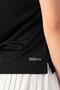 Regular Women's Polo Neck Black T-Shirt - 7