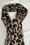 Soft Texture Leopard Pattern Scarf (Width: 23cm Length: 2m - 3