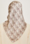 100% Twill Silk Scarf 9204D (t) (Nostalji̇)-85 - 4