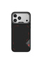 iPhone 17 Pro Case M-Safeli O-Ring Metal Camera Framed Matrix Collection Cover Black