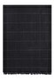 Wool Anthracite Plaid Kaşkol - Minimalist and Masculine Men's Scarf - 5