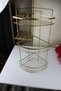 3-Tier Bathroom Shower Corner Shelf Antique / Distressed Color - 3