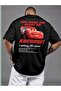 Men's Mcqueen Front-Back Printed Oversized T-Shirt - 2