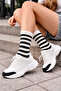 Set of 4 Patterned Unisex Socks - 3