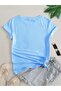 Relaxed Fit Circular Neck Combed Cotton T-Shirt - 2