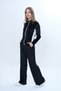 Girl's 2-Piece Set with Zippered Hooded Pockets Sweatshirt & Elastic Waist Wide Leg Pocketed Sweatpants - 3