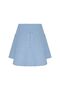 Tweed Mini Skirt Light Blue - 2