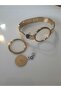 Quarter Ring Steel Clasp, Six-Clasp, Wedding Jewelry, Quarter Clasp - 2