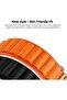 Apple Watch 49mm 46mm 45mm 44mm 42mm |Rugged Nylon Sports Solo Loop Band | Light Grey - 6