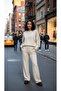 Basic Modal Fabric Sweatshirt Tracksuit Set - 2