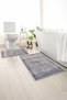 2-Pack Bath Mat, Soft Bathroom Rug, Non-Slip Backing, Washable - 60X100 - 50X60