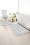 2-Pack Bath Mat, Soft Bathroom Rug, Non-Slip Backing, Washable - 60X100 - 50X60