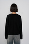 Balloon Sleeve Lace-Up Cardigan - 4