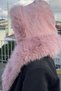 Women's Pink Fur Scarf Hat |   Winter Hooded Stylish Model - 5
