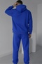 Newyork Printed Unisex Men/Women Hooded Oversize Bottom/Top Tracksuit Set - 2