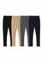 4 Pieces 3-16 Years Old Unisex Children Ribbed Knit Sets of Corded Fabric Leggings/Underwear 4 Pieces - 5