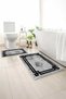 2-Pack Bath Mat, Soft Bathroom Rug, Non-Slip Backing, Washable - 60X100 - 50X60