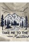Regular Wild Mountain Printed K Hooded Sweatshirt - 3