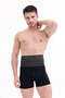 Men's Boxer Shorts Firming and Shaping / Sculpting Black Boxers - 6