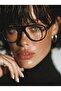 Black Frame Retro Pilot Glasses with Blue Light Protection Uv400 Protection - 2