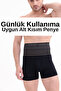Men's Boxer Shorts Firming and Shaping / Sculpting Black Boxers