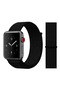 Apple watch Band 49/46/45/44/42mm| Nylon Sport Strap | Rcflector Black