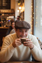 Peaky Blinders Hat Newsboy Trend 8 Pieces Cap Trilby Brown Cp224P - 9